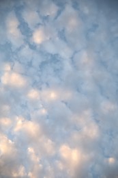 Photo of Beautiful view of blue sky with clouds