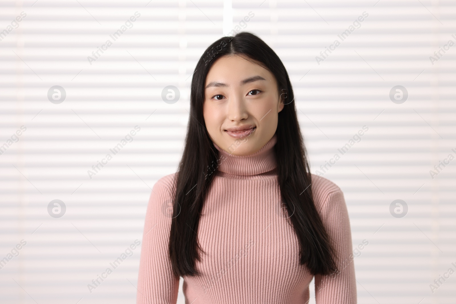 Photo of Portrait of beautiful confident businesswoman in office