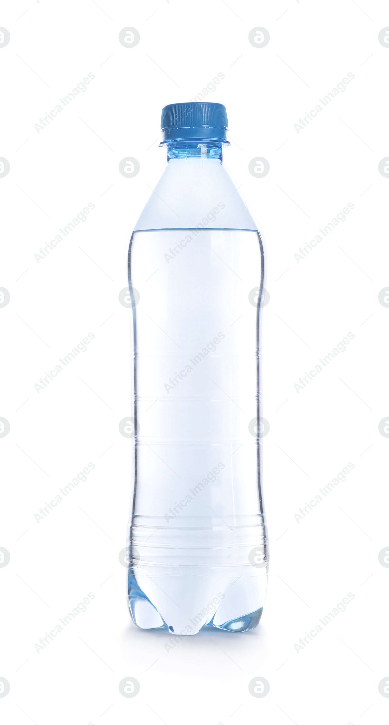 Photo of Plastic bottle with pure water isolated on white