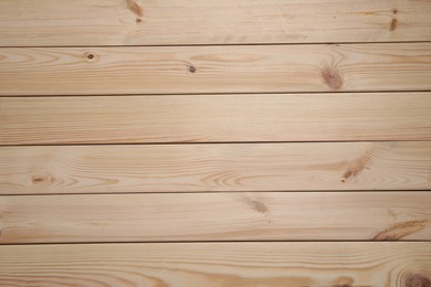 Texture of wooden surface as background, top view