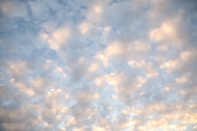 Photo of Beautiful view of blue sky with clouds