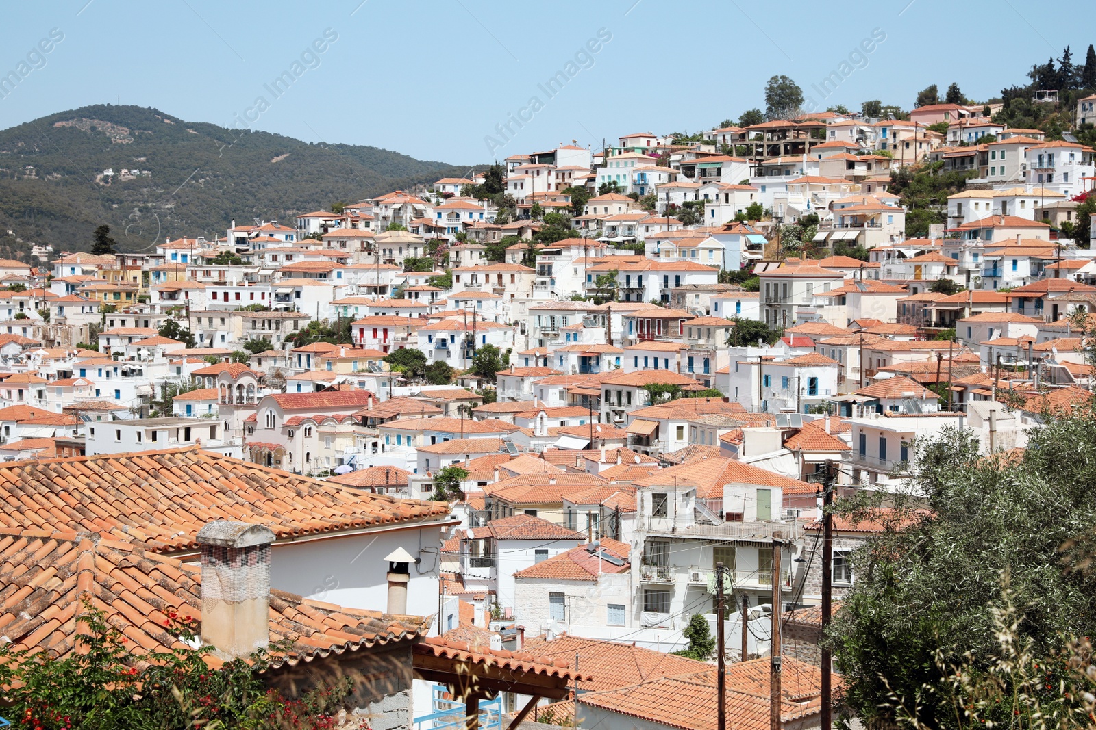 Photo of Cityscape with beautiful residential buildings on sunny day