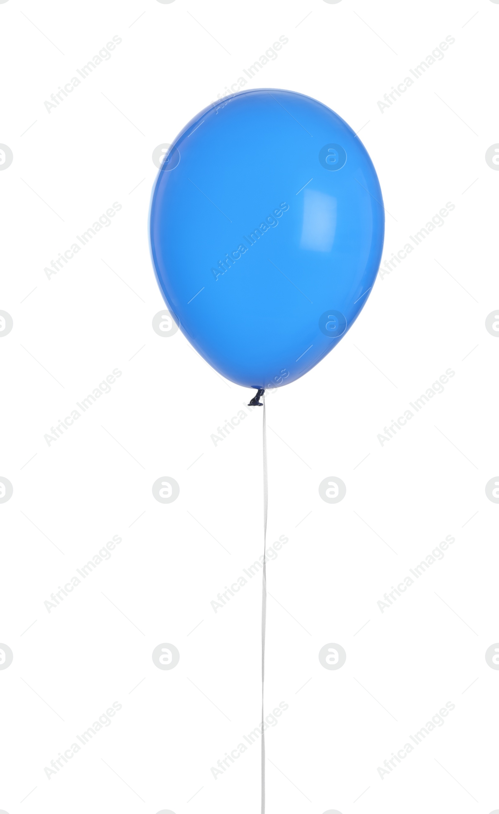 Photo of Color balloon on white background. Celebration time