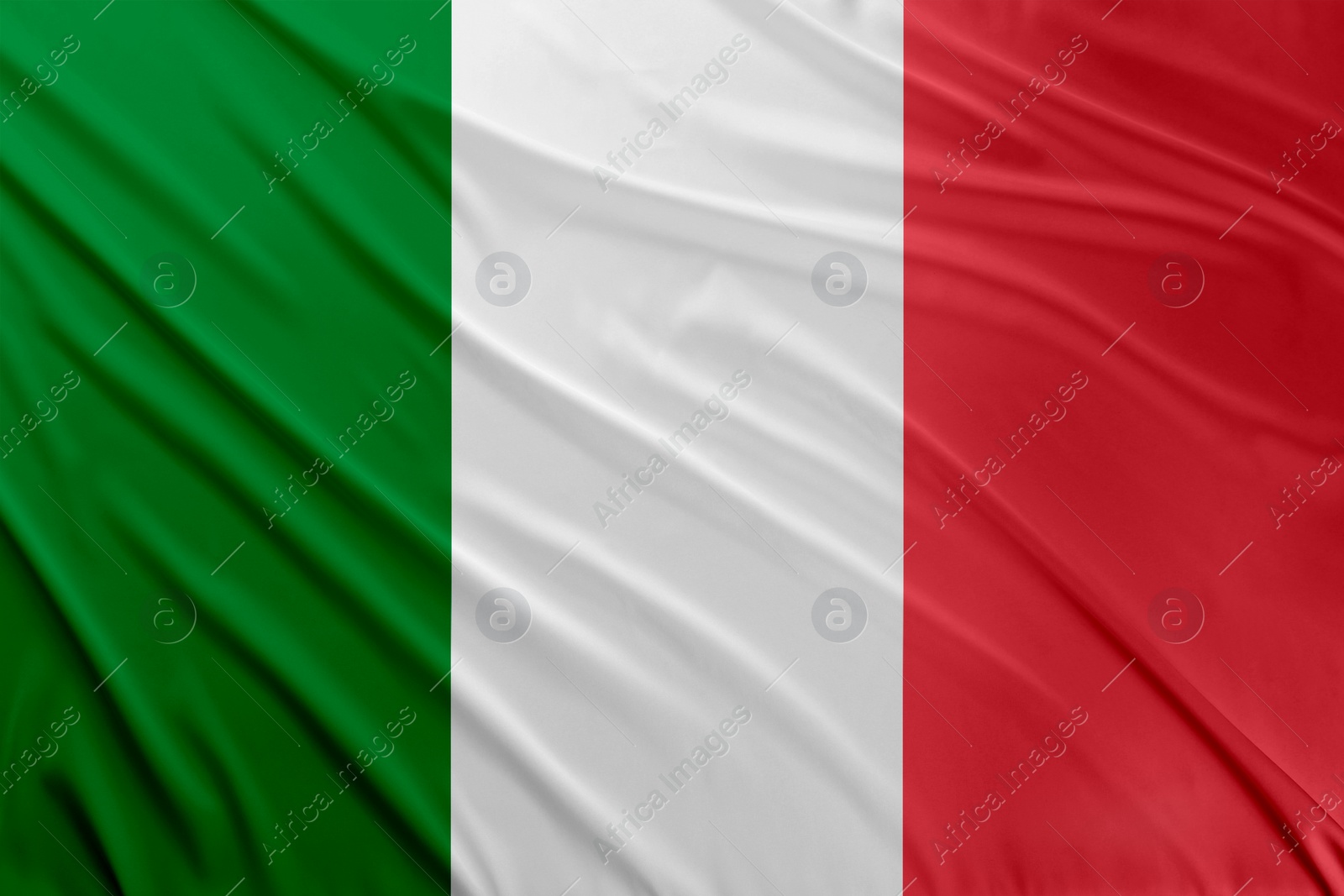 Image of Flag of Italian Republic. National country symbol