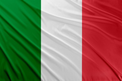 Flag of Italian Republic. National country symbol
