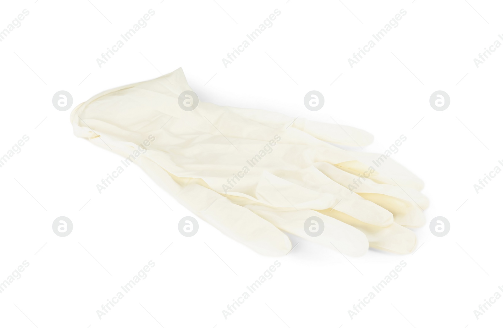 Photo of Pair of medical gloves isolated on white