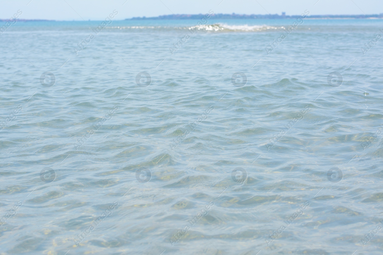 Photo of Picturesque view of calm sea with ripples