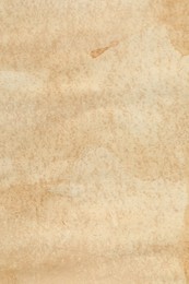 Texture of old paper as background, top view