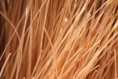 Closeup view of human hair as background