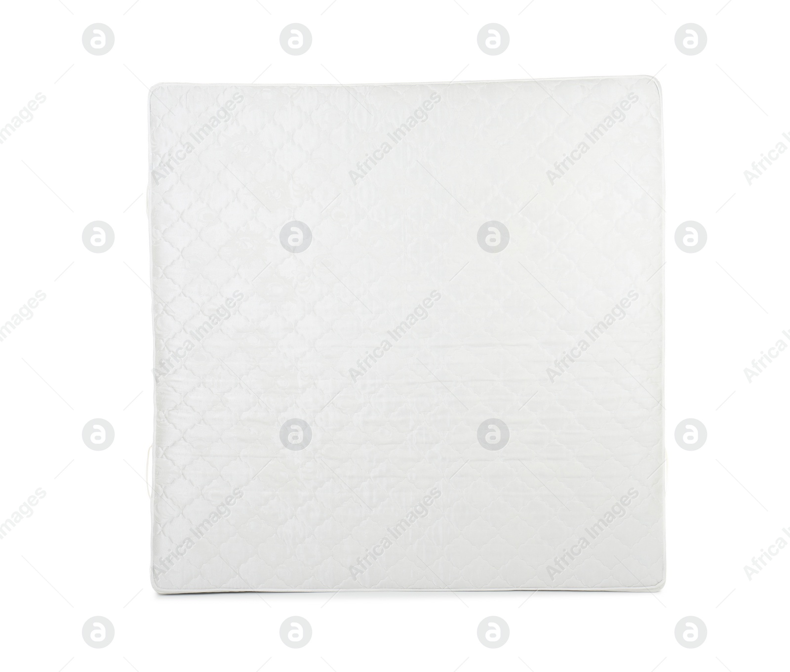 Photo of Modern comfortable orthopedic mattress isolated on white