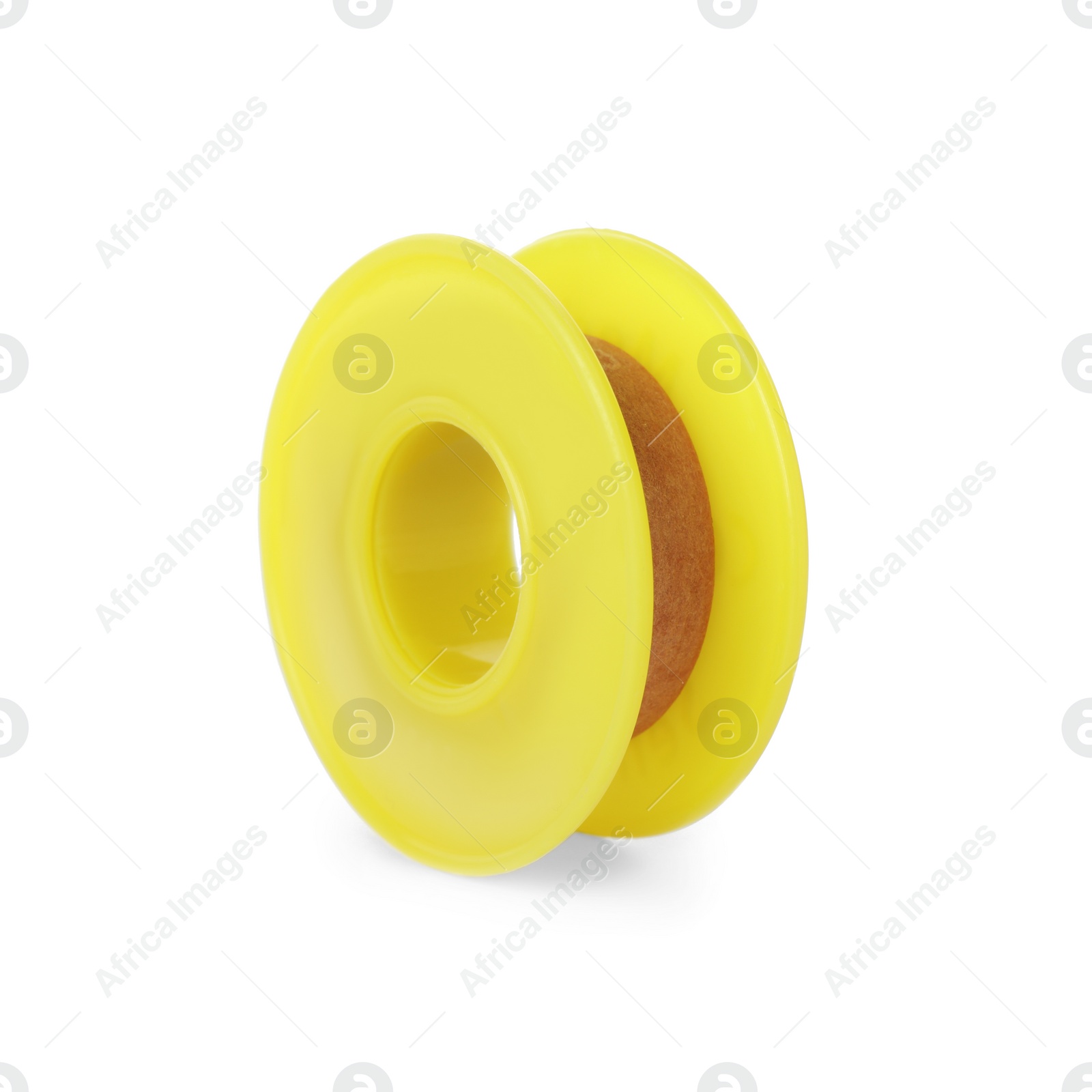 Medical sticking plaster roll isolated on white Photo of Medical sticking plaster roll isolated on white