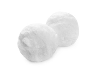 Photo of Balls of clean cotton wool isolated on white