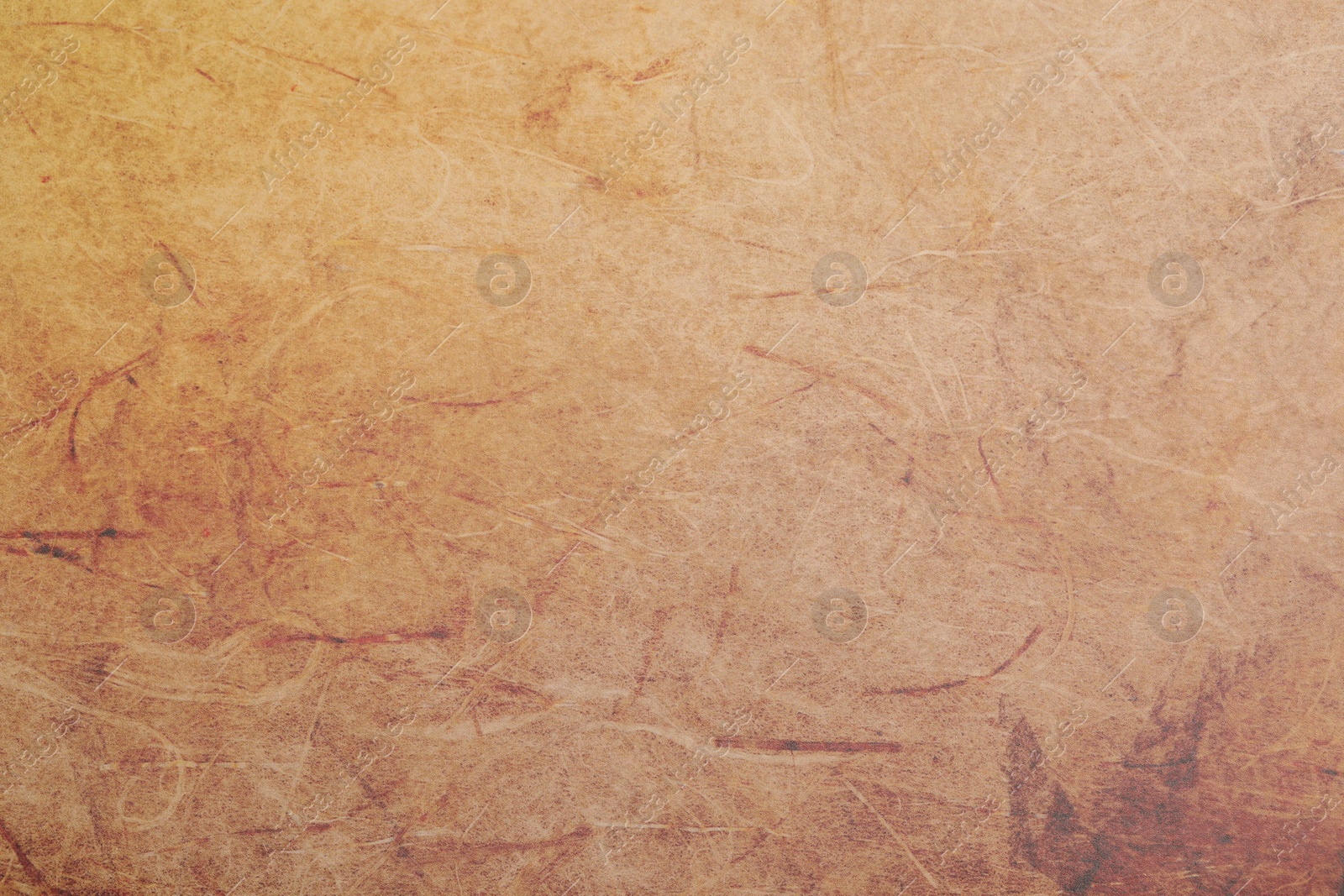 Photo of Texture of parchment paper as background, top view