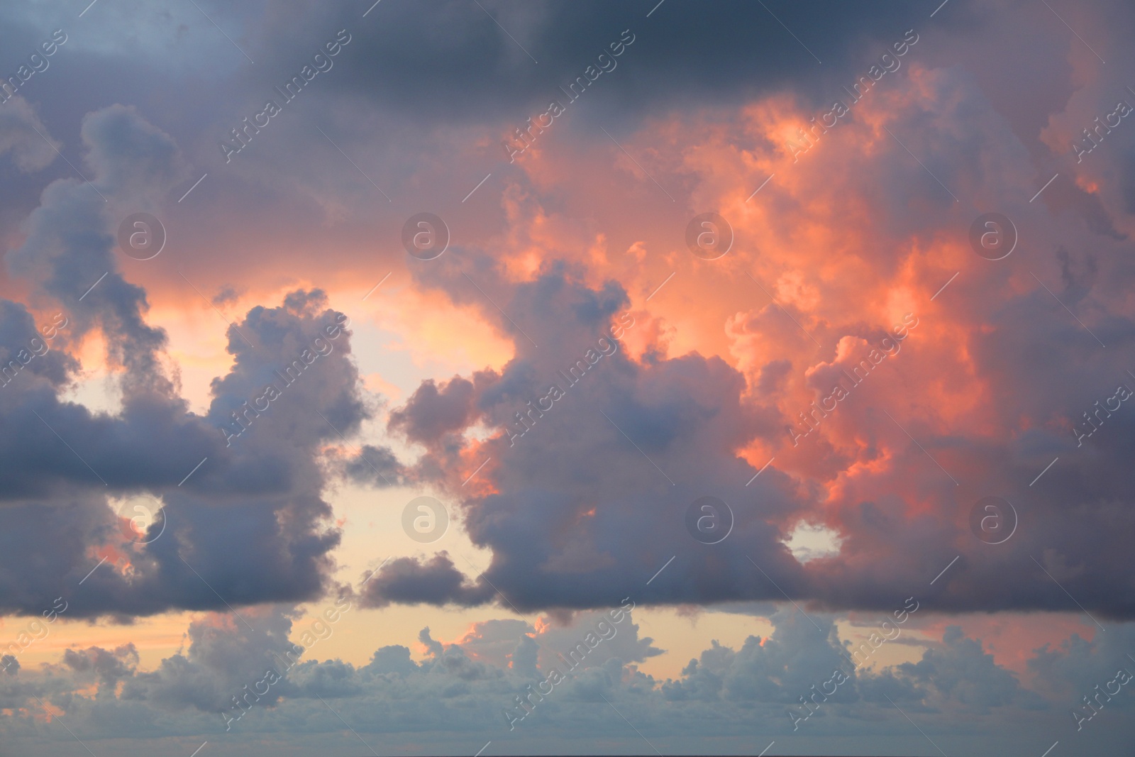 Photo of Picturesque view of sky with beautiful clouds