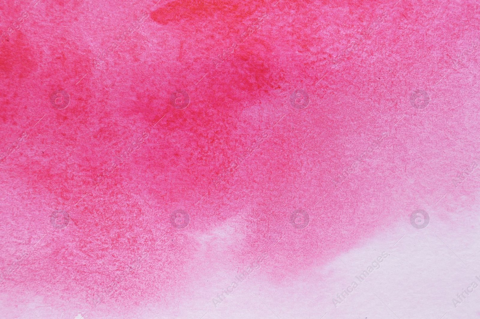 Photo of Abstract pink watercolor painting as background, top view