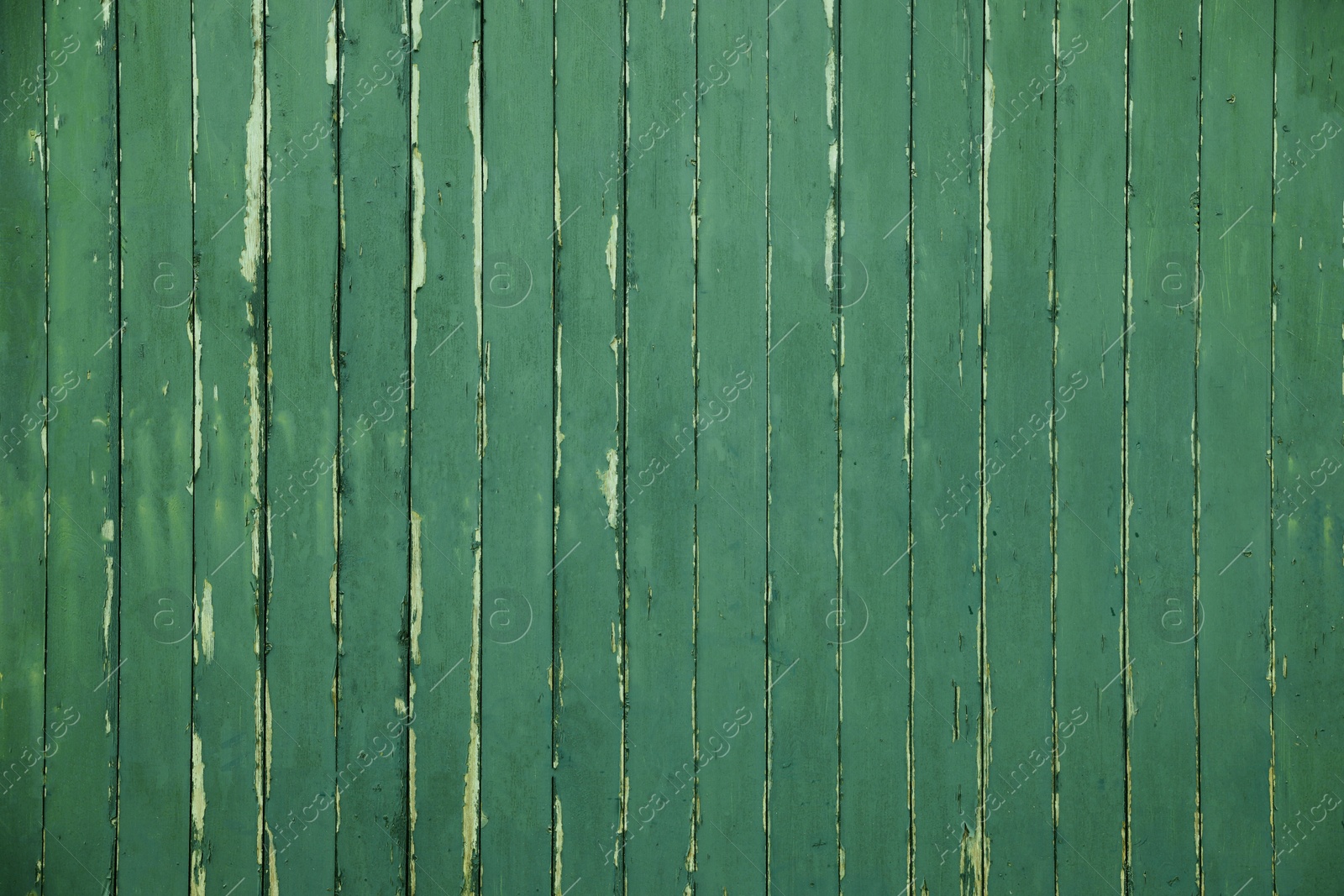 Photo of Texture of old green wall as background