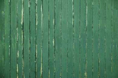 Texture of old green wall as background