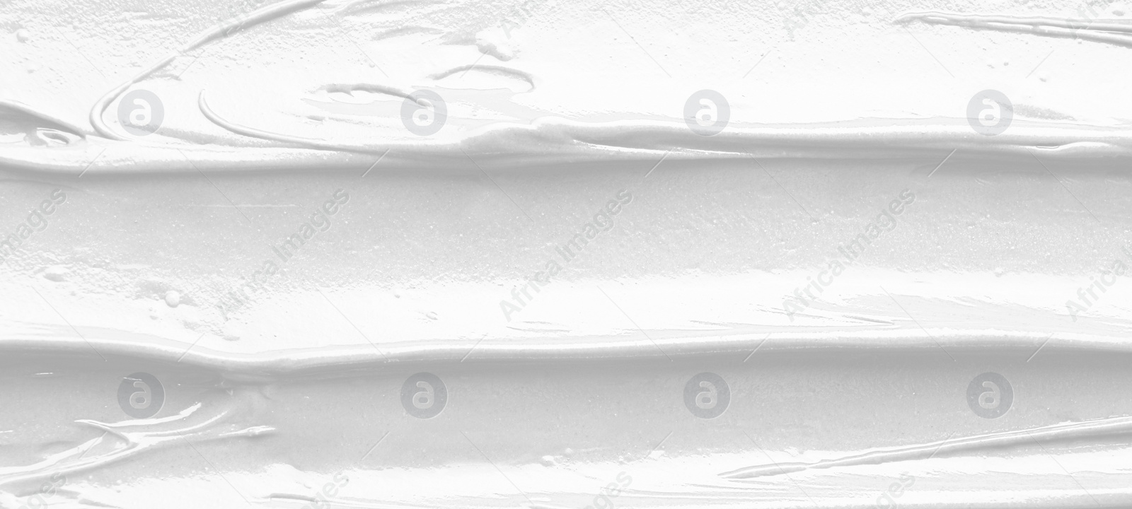 Image of White creamy texture as background, banner design