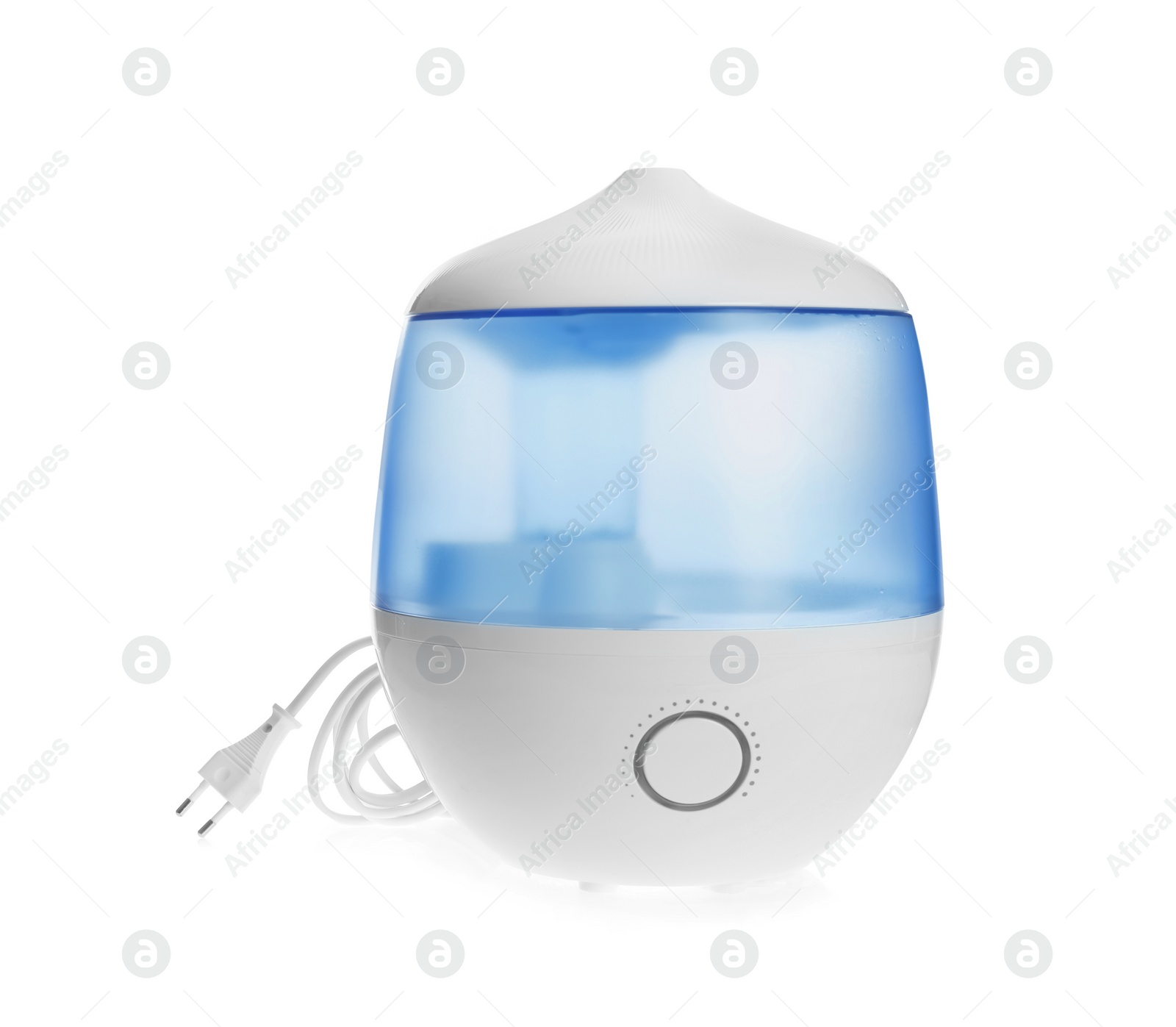 Photo of Modern stylish air humidifier isolated on white