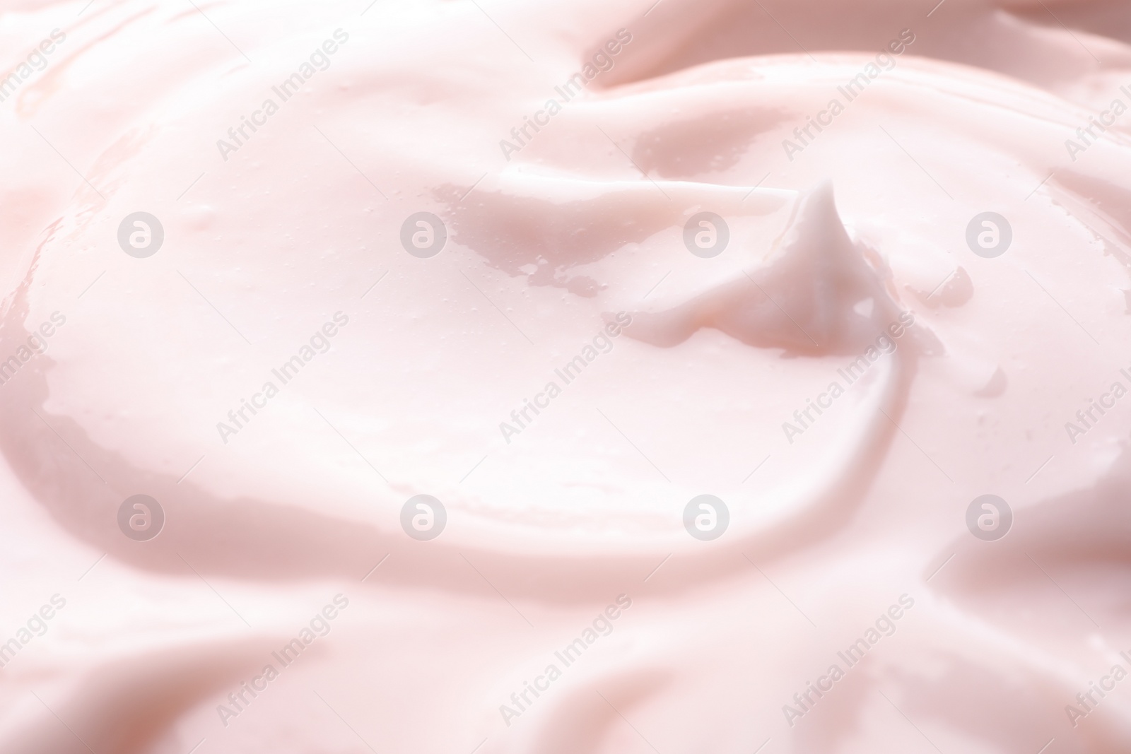 Photo of Texture of face cream as background, closeup view