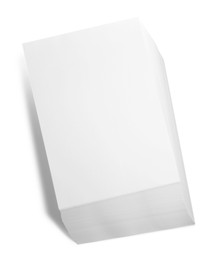 Photo of Stack of paper sheets isolated on white