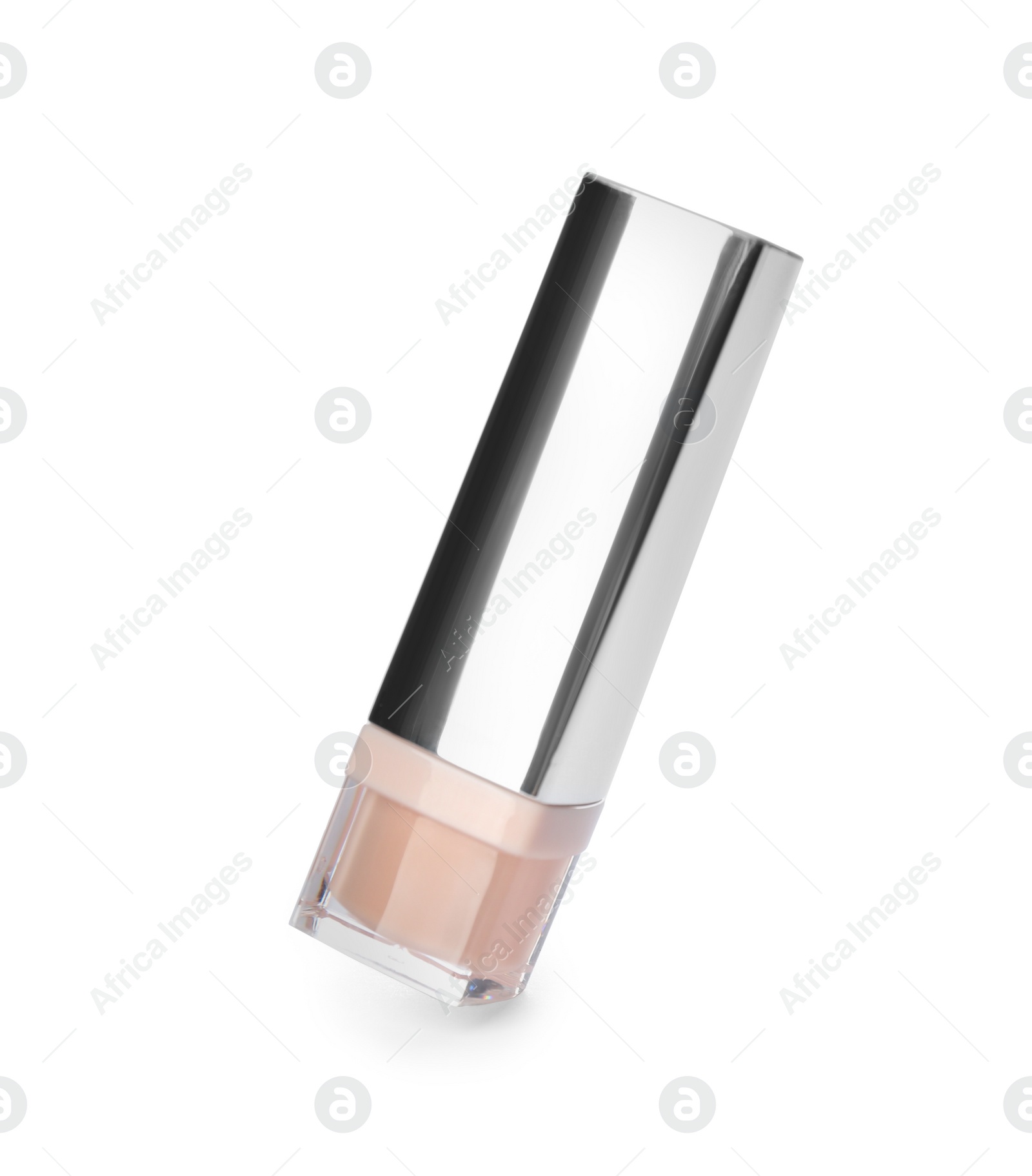 Photo of Stick concealer isolated on white. Makeup product