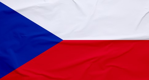 Flag of Czech Republic. National country symbol