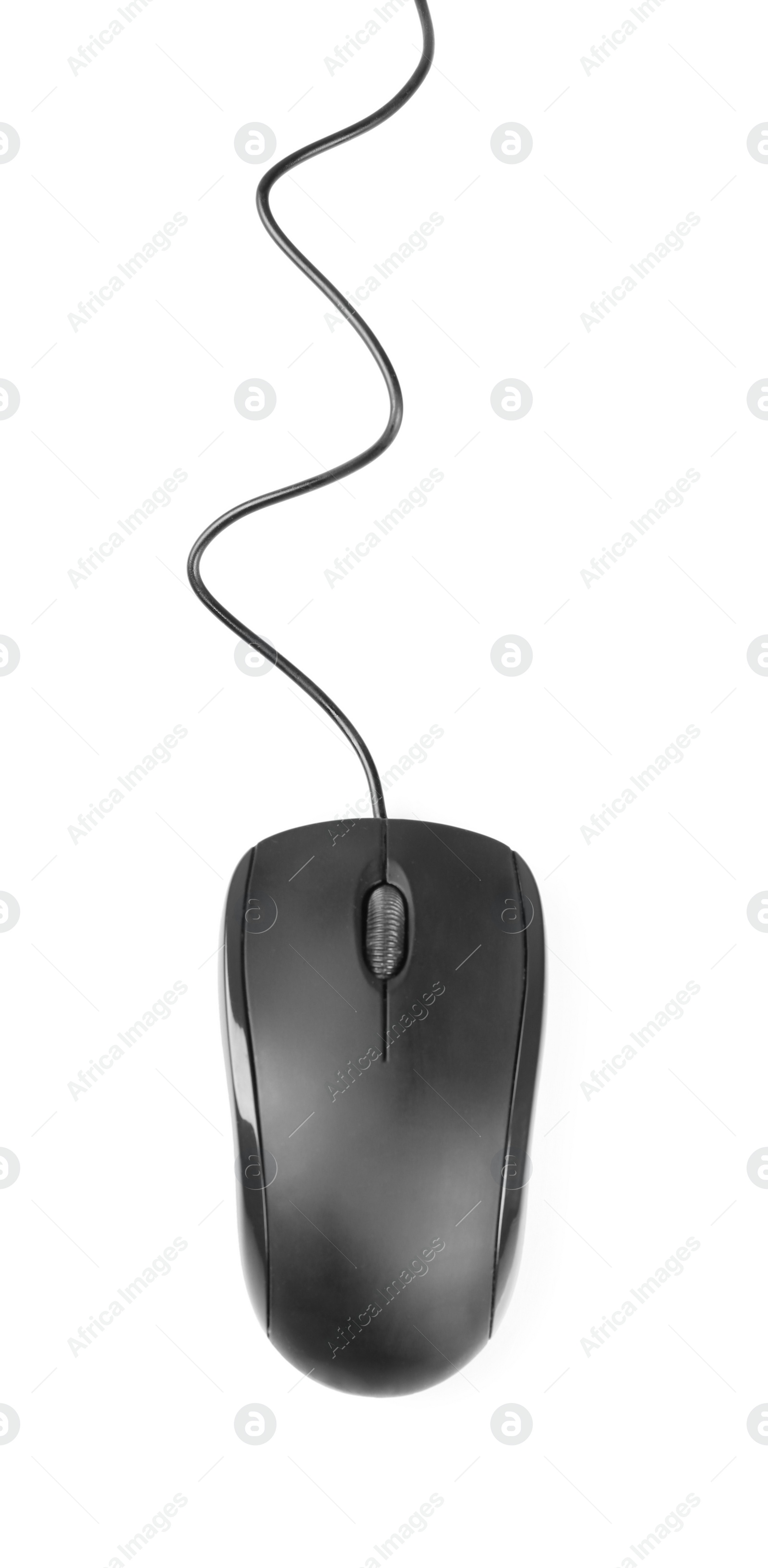 Photo of Modern computer mouse on white background