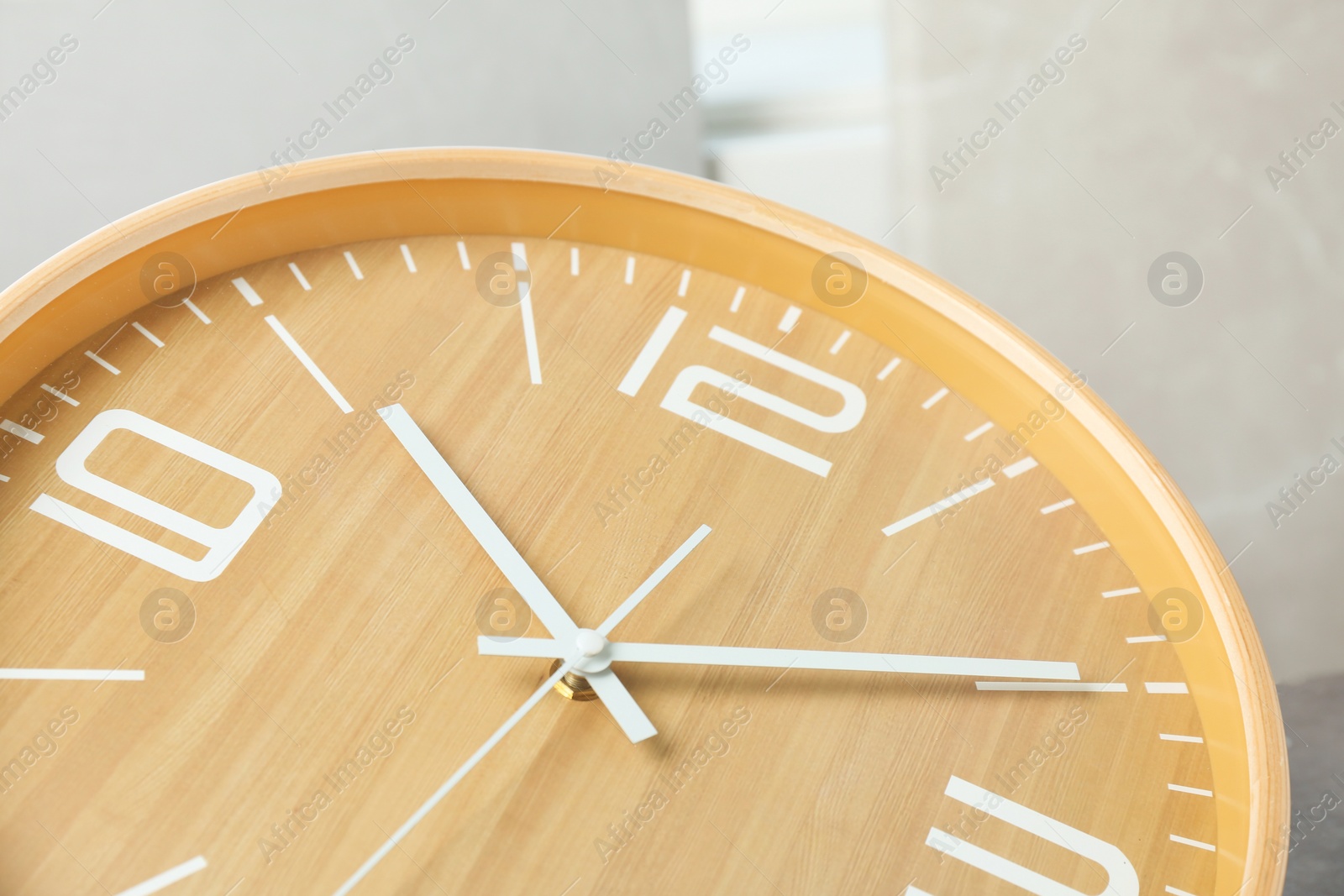 Photo of Big clock, closeup. Time change concept