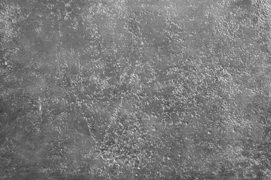 Photo of Texture of silver surface as background, closeup view