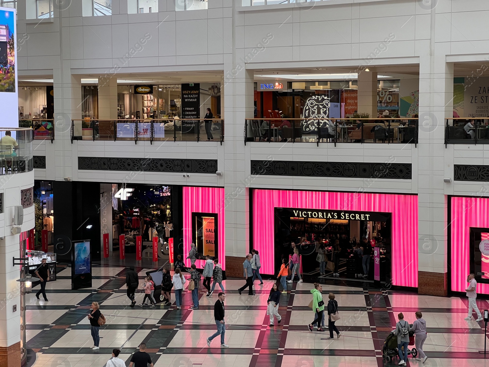 Photo of Poland, Warsaw - July 12, 2022: Official Victoria secret store in shopping mall