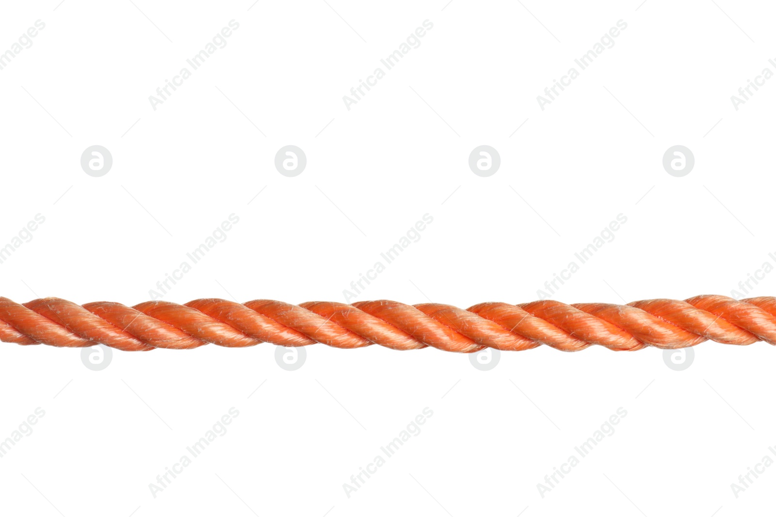 Photo of Color rope on white background. Simple design
