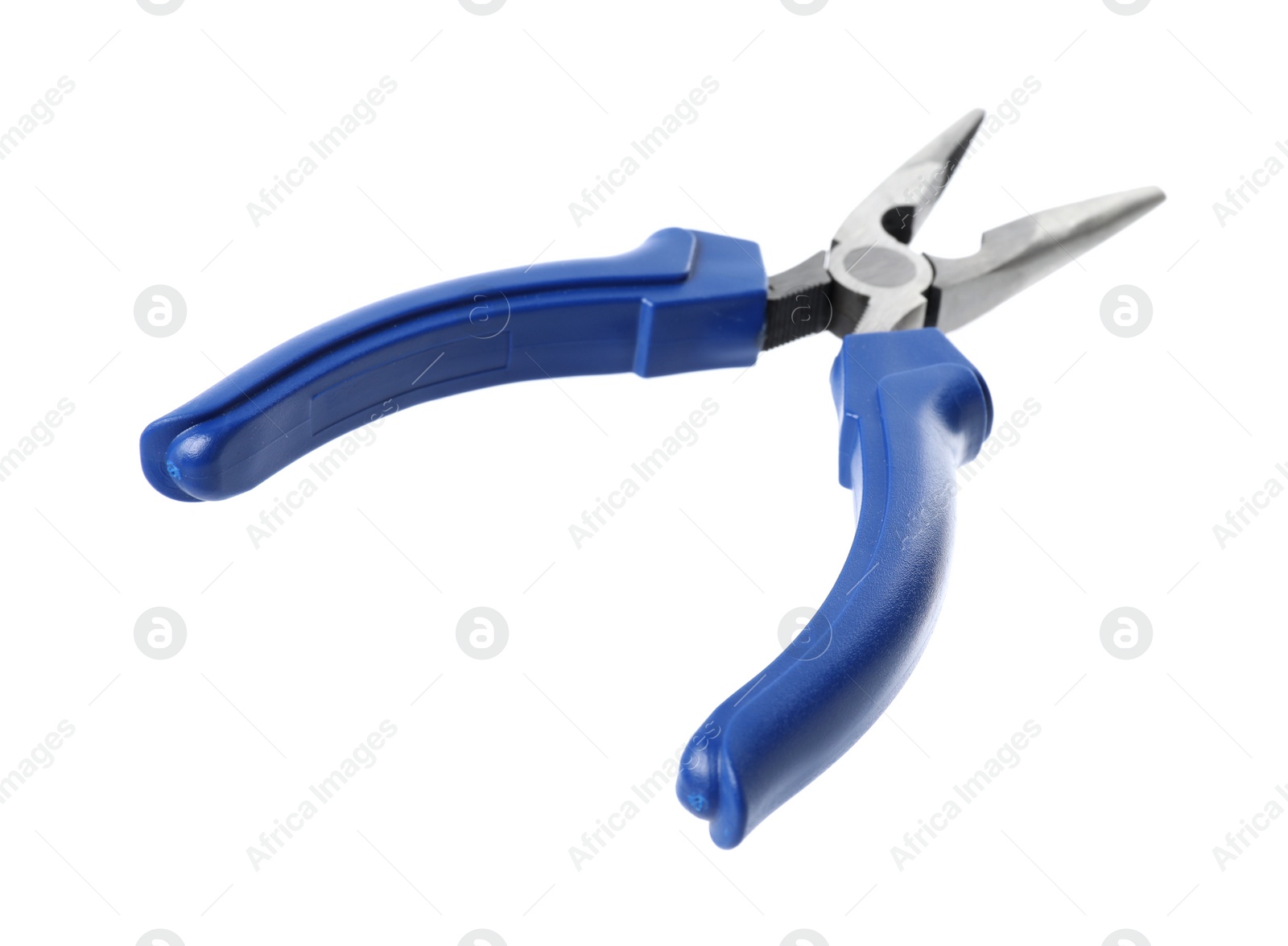 Photo of One needle nose pliers isolated on white