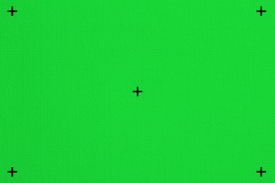 Textured bright green background. Chroma key compositing