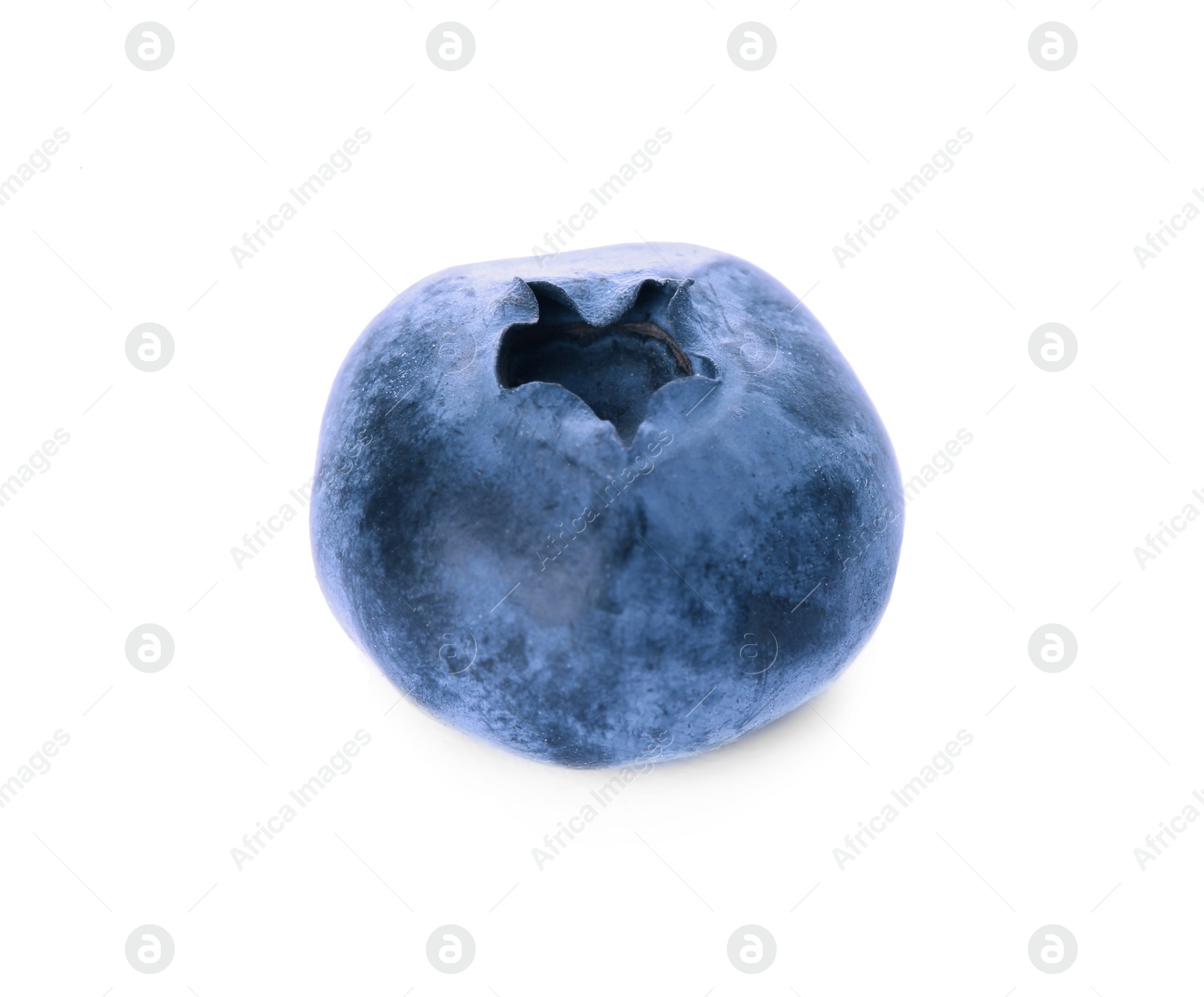 Photo of Tasty fresh ripe blueberry isolated on white