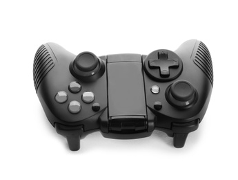 Photo of Modern video game controller isolated on white