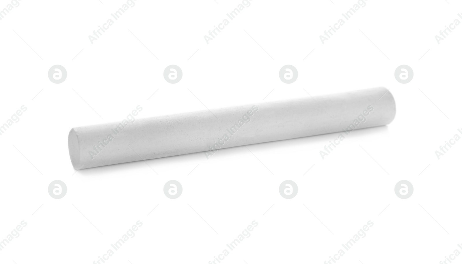 Photo of Small piece of chalk isolated on white