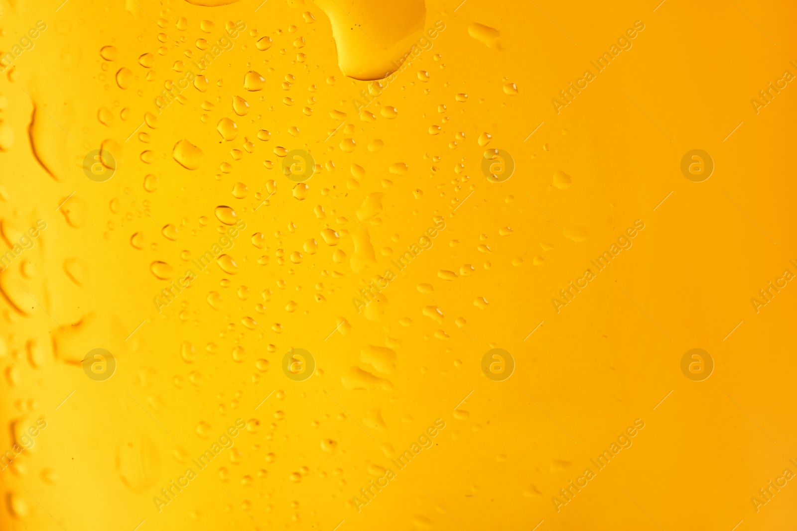 Photo of Glass of tasty beer, closeup. Alcoholic drink