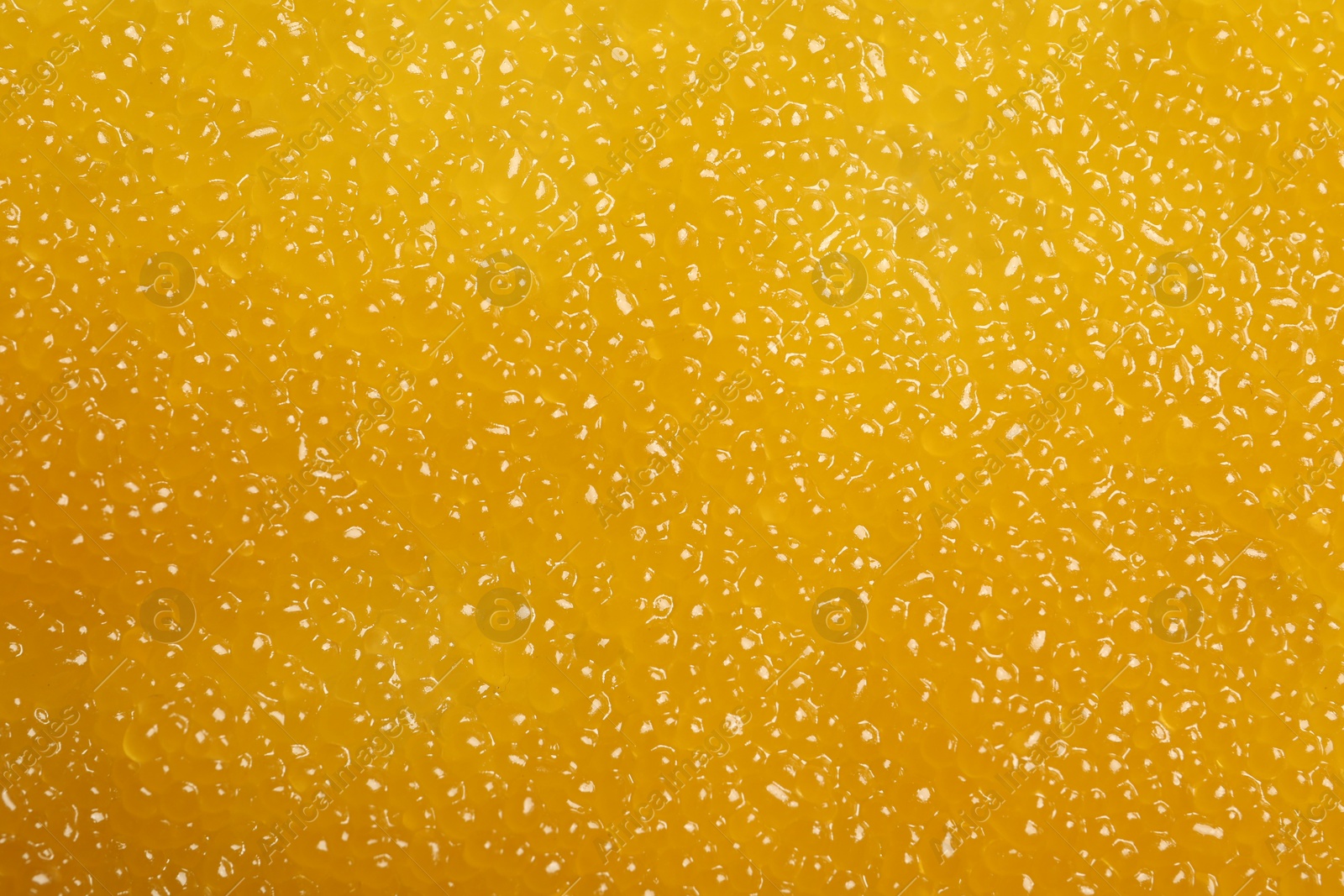 Photo of Fresh pike caviar as background, closeup view