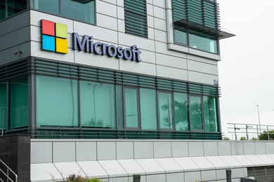 Photo of Warsaw, Poland - September 10, 2022: Beautiful modern Microsoft office