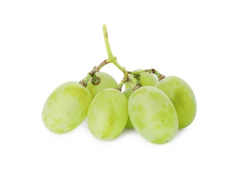 Photo of Fresh ripe juicy grapes isolated on white