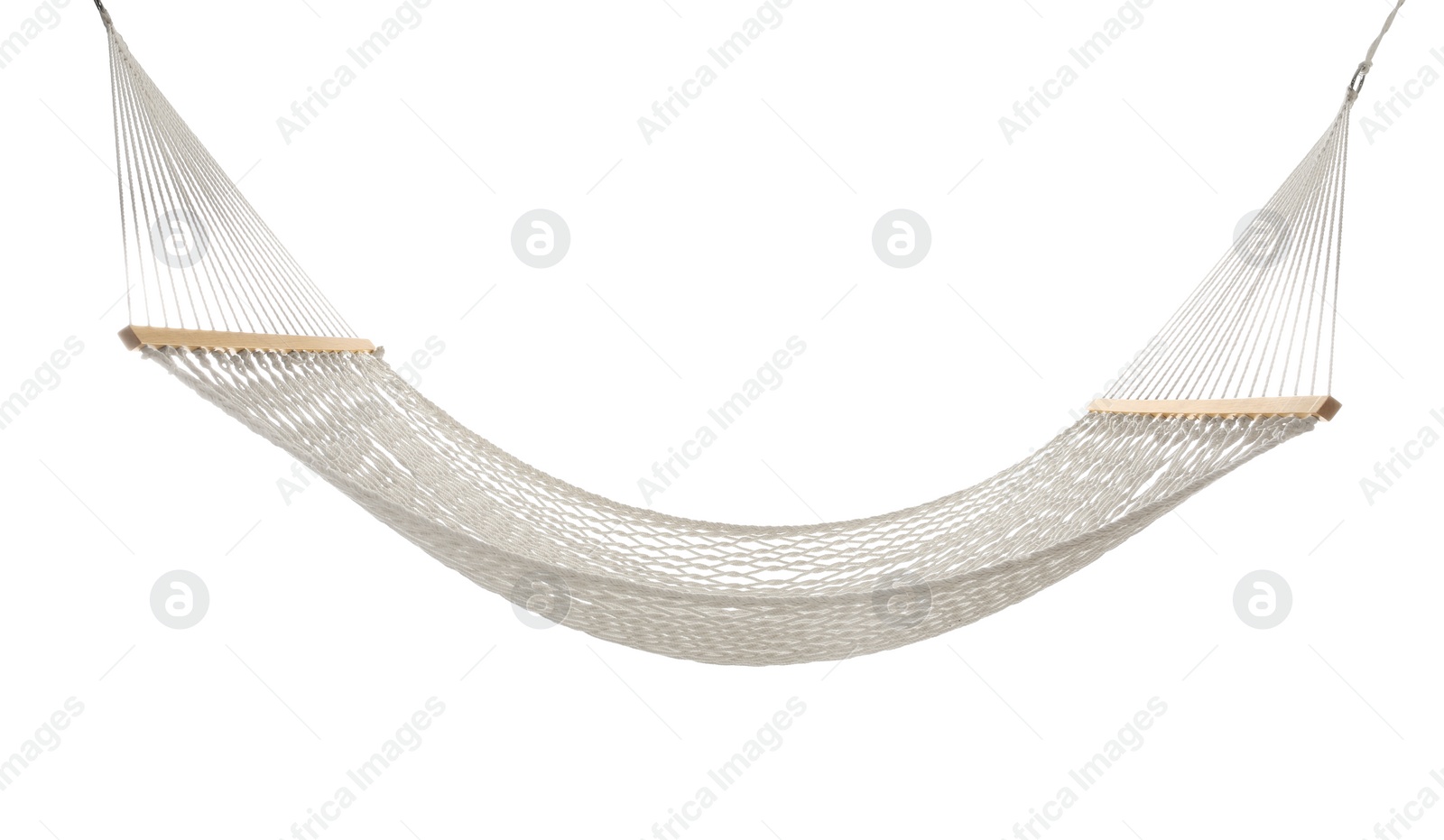 Photo of Comfortable hammock on white background