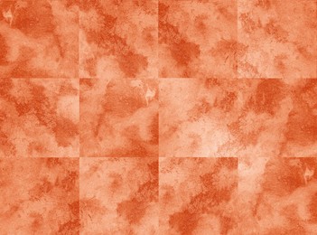 Abstract background with pattern in orange color. Wall paper design