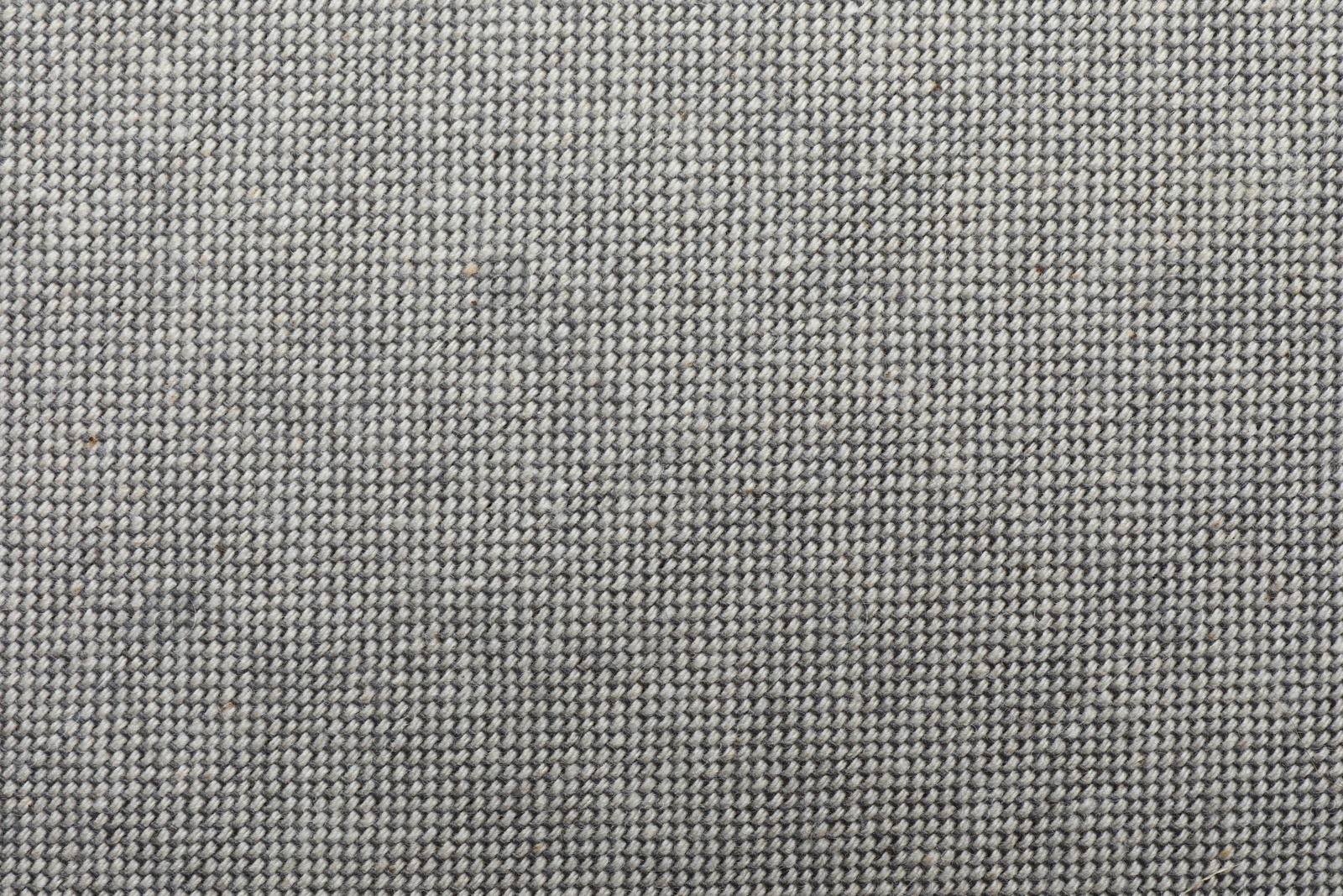 Photo of Texture of grey fabric as background, top view