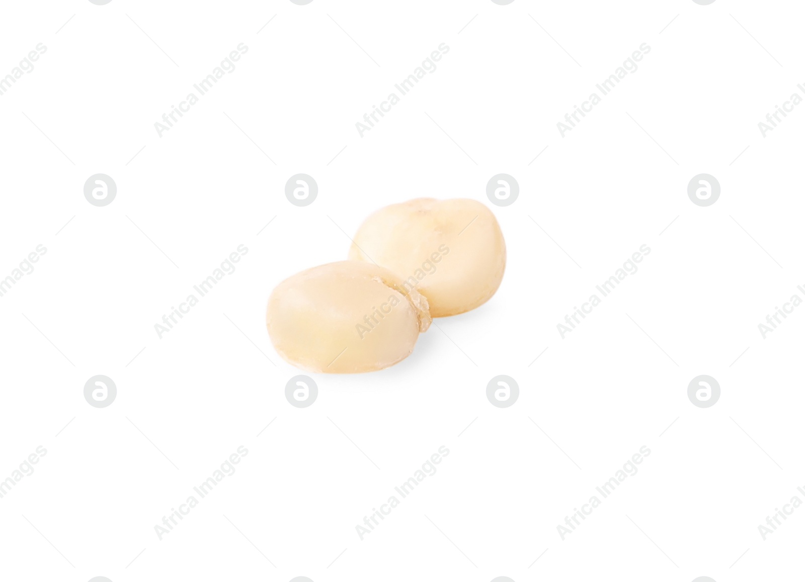 Photo of Raw quinoa seeds on white background. Vegetable planting