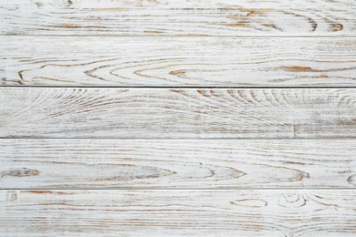 Texture of wooden surface as background, top view