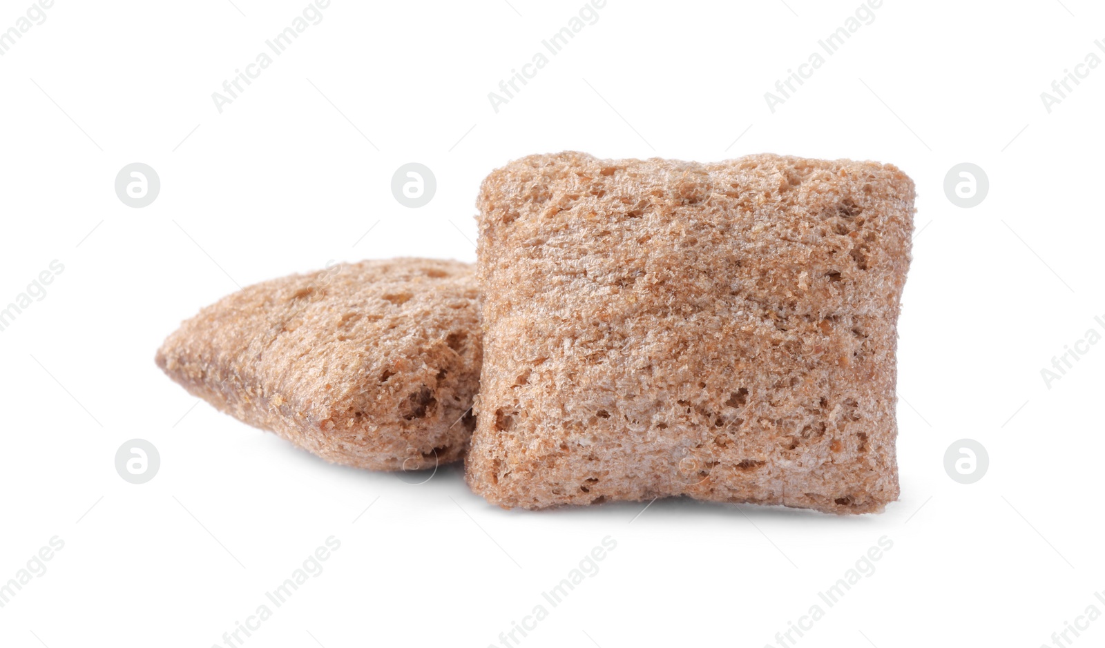 Photo of Sweet crispy corn pads isolated on white