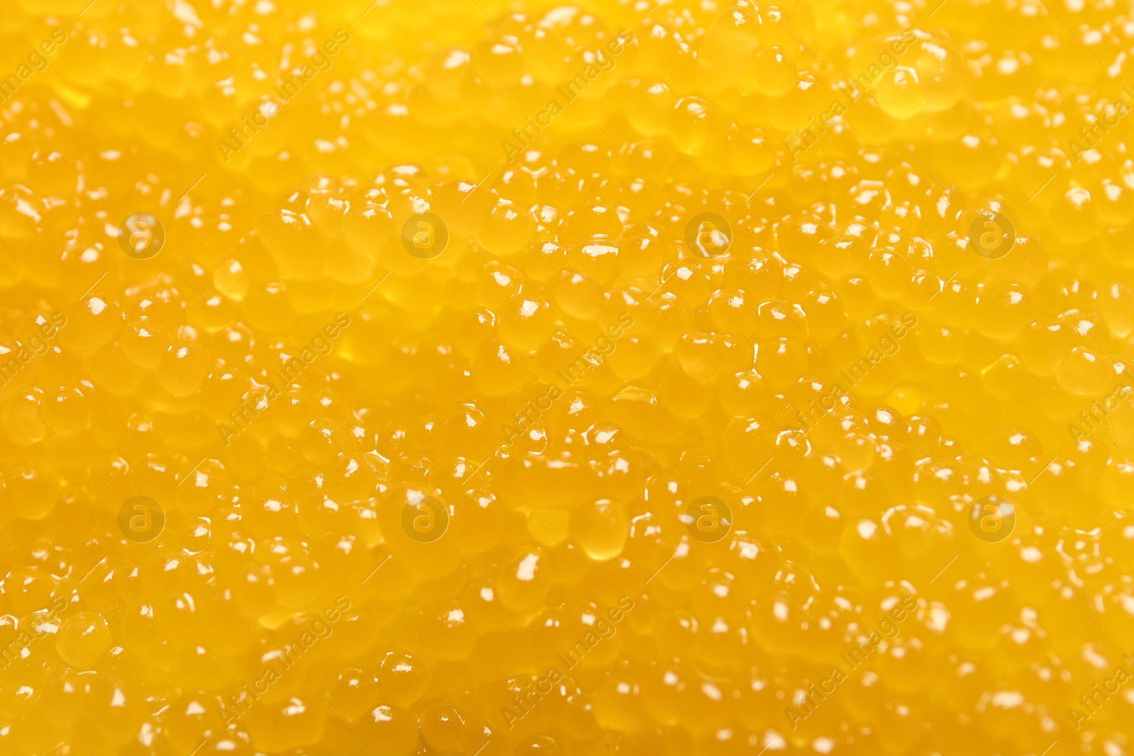 Photo of Fresh pike caviar as background, closeup view