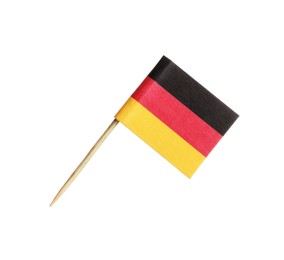Photo of Small paper flag of Germany isolated on white