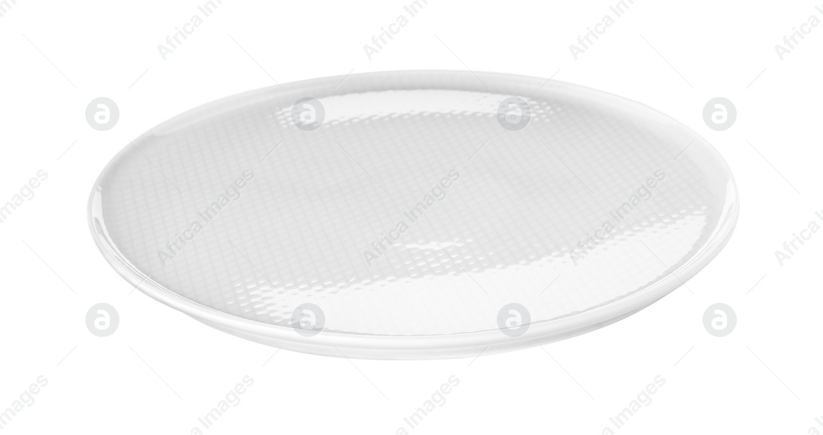 Photo of Beautiful new clean plate isolated on white